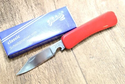 HERBERTZ Taschenmesser - rot - Kunststoff Griff - NEU & ovp - 214010