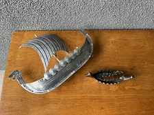 A.S. Velo Trondheim Norge Viking Ship Mcm Mid Century Norway