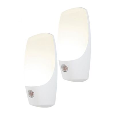 Jasco Night Light Energizer Automatic LED White Auto On/Off Plug-In 37101
