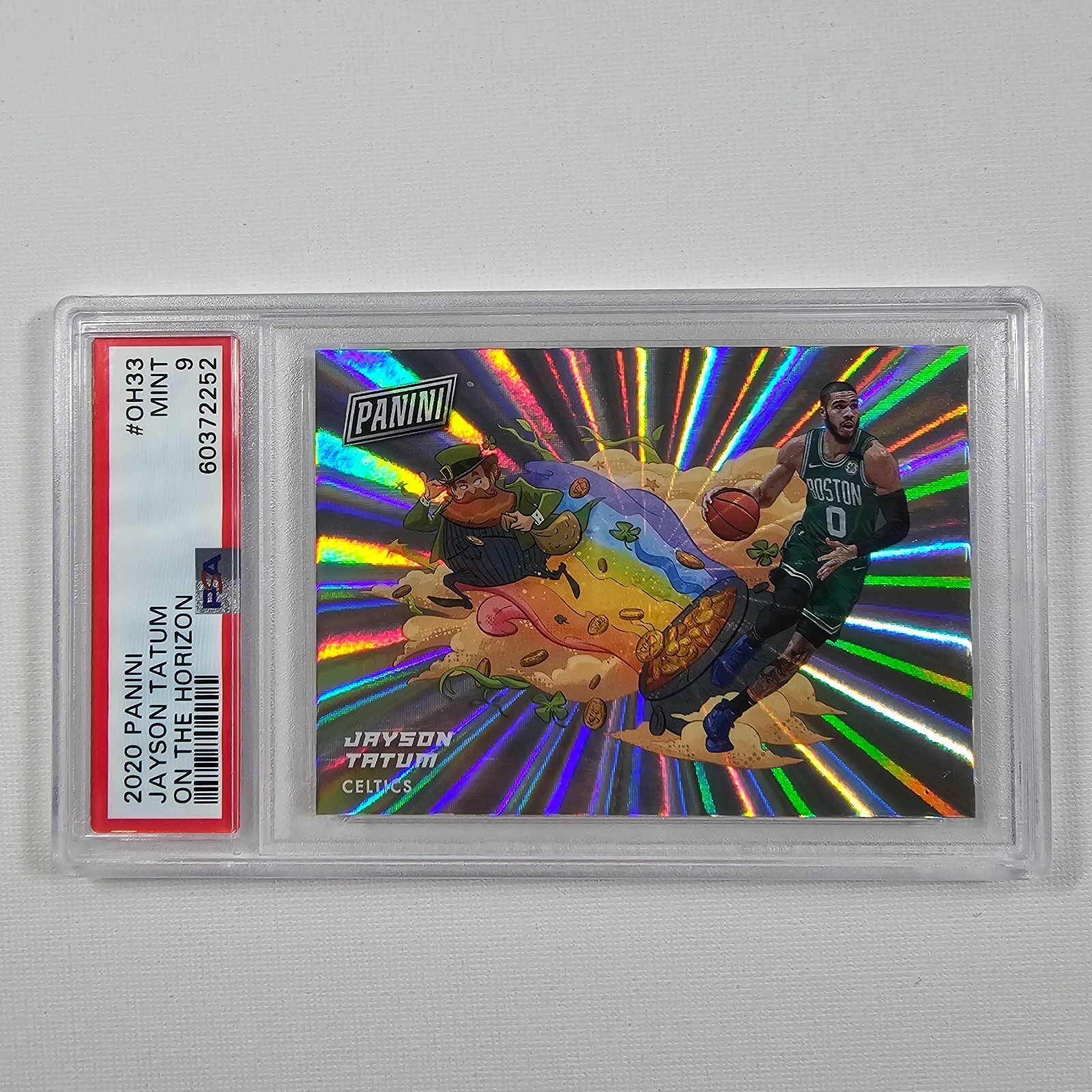 2020 Panini On The Horizon #OH33 Jayson Tatum PSA 9 MINT Boston Celtics