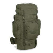 MIL-TEC RECOM Mochila Senderismo Mochila Táctica Trekking Mochila Oliva 88L Grande