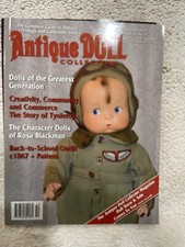 ANTIQUE DOLL COLLECTOR MAGAZINE OCTOBER 2020