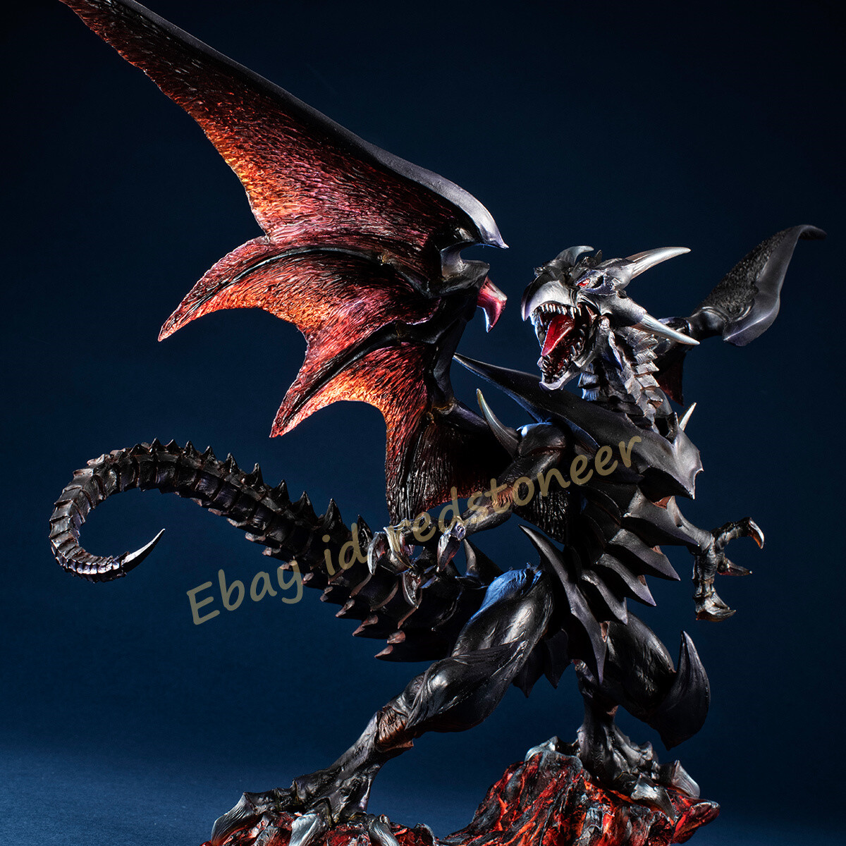 Mega House Yu-Gi-Oh! Red-Eyes Black Dragon Resin GK Painted Figure 