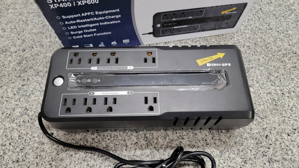 DirectUPS XP600 / XP400 Standby UPS - 600 VA / 330 Watts Input