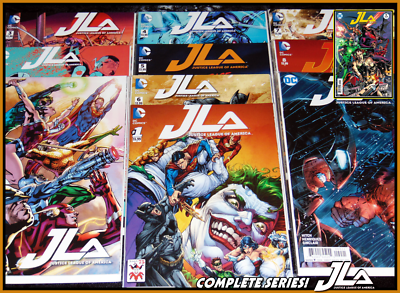JUSTICE LEAGUE OF AMERICA JLA #1-10 COMPLETE SET w/ VARIANTS 11 DC