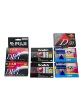 Mixed Lot Of 7 New SEALED Vintage Blank Cassette Tapes TDK Scotch Fuji Memorex