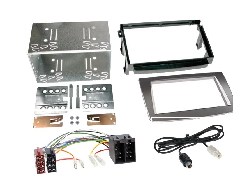 JVC Bluetooth 2DIN DAB+ Autoradio für Alfa Romeo Mito bis 2013 silber - Bild 2 von 4