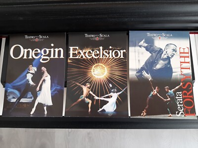 Lot of 3 Roberto Bolle Teatro Alla Staircase Postcards Onegin Excelsior 