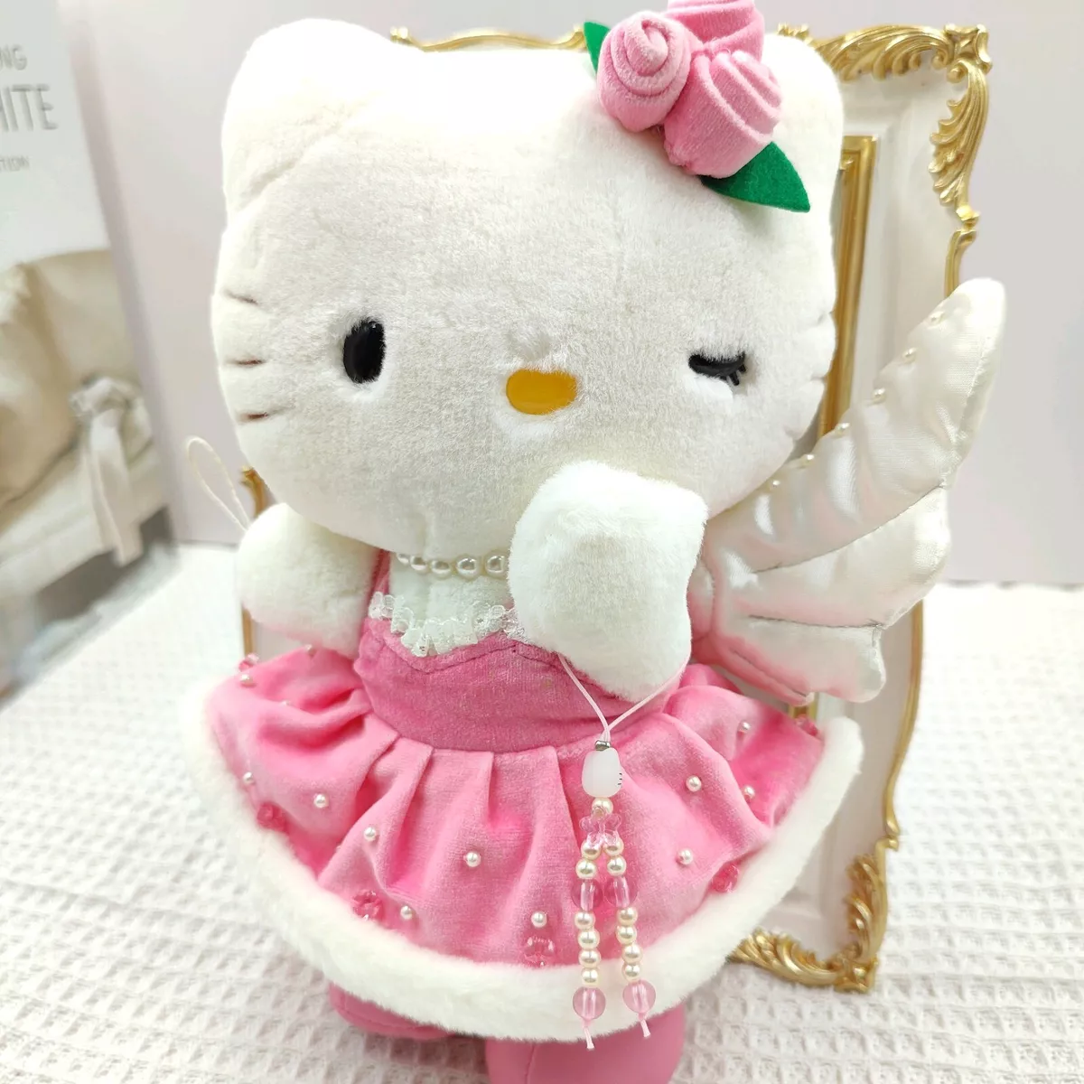 Sanrio Hello Kitty Plush Dolls Pink Angel New Millennium Ver