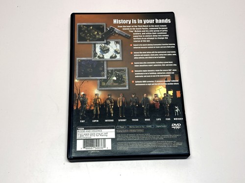 Commandos 2 PS2 CIB Complete Tested & Working - Picture 5 of 6