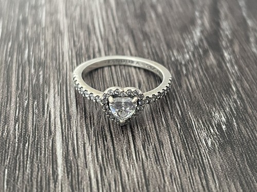 pandora elevated heart ring | eBay