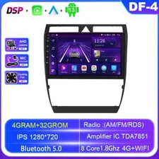 Android Auto CarPlay Car Radio For Audi A6 C5 S6 RS6 1997-2004 GPS Stereo Player