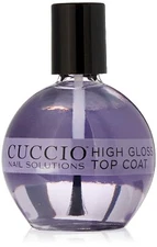 Cuccio Nail Solutions High Gloss Top Coat 2.5 Oz (6952)