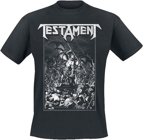 Vintage Testament Shirt Mens Medium Black Souls Of Black Tour Band