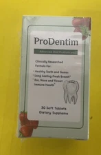 ProDentim Advanced Oral Probiotics For Healthy Teeth and Gums 30 Soft Tablets