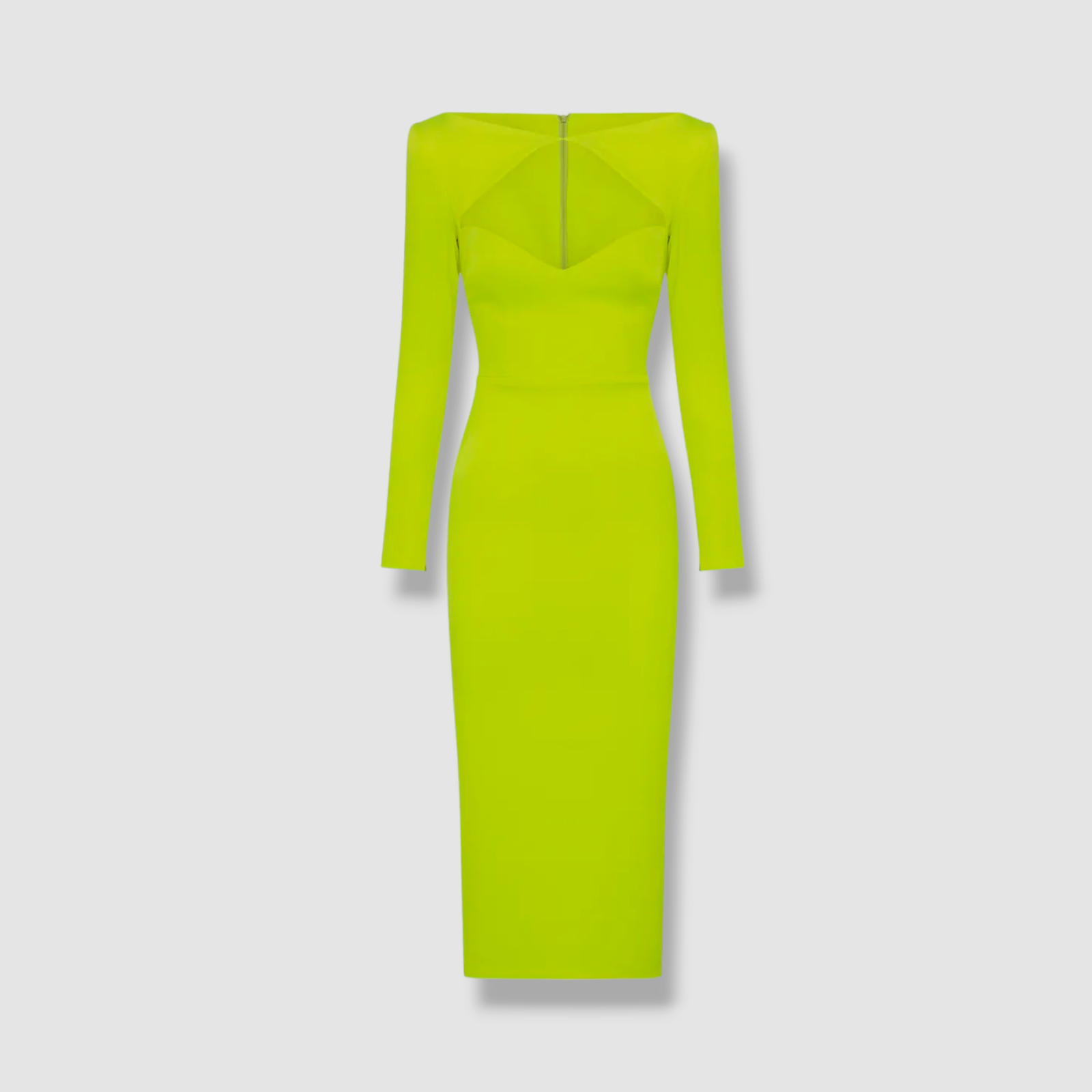 alex perry green dress ALEX PERRY CLAY CORSET MIDI DRESS – TheLuxeLend main image 1