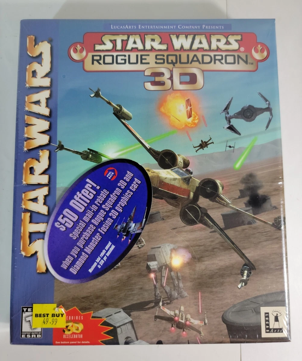Star Wars Rogue Squadron 3D Elite Missions - Promo OEM Bundled - Jeu PC