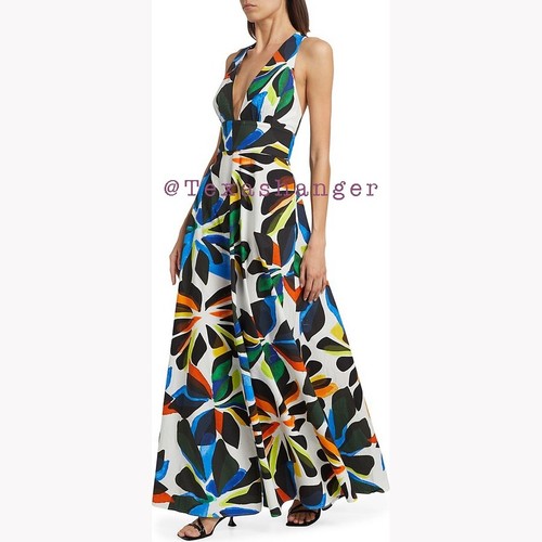 NWT Milly Catarina Balearic Floral Maxi Dress