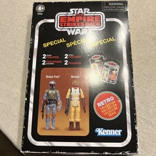 BOBA FETT & BOSSK - Star Wars Retro Collection Special Bounty Hunter 2 Pack NIB