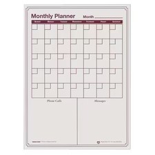 Magna Visual Mp-1216 Planning Board, Plastic, 16 In, 12 In, No Frame Frame,