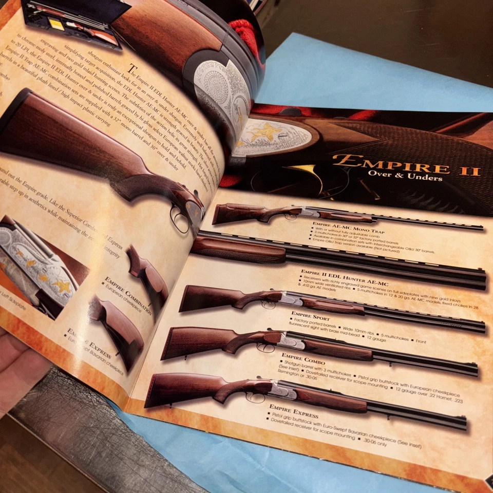 Catálogo Charles Daly 2003 Escopetas Rifles Pistola Semiautomáticos Perno Acción De Colección Foto 4 de 4