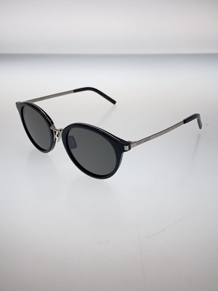 Occhiali da sole Saint Laurent's neri SL57 002 stile classico