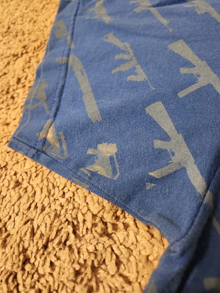 CAMISETA DE SKATE ESTAMPADO AZUL ROGUE STATUS Y2K TALLA M ROB & BIG (28) Foto 3 de 4