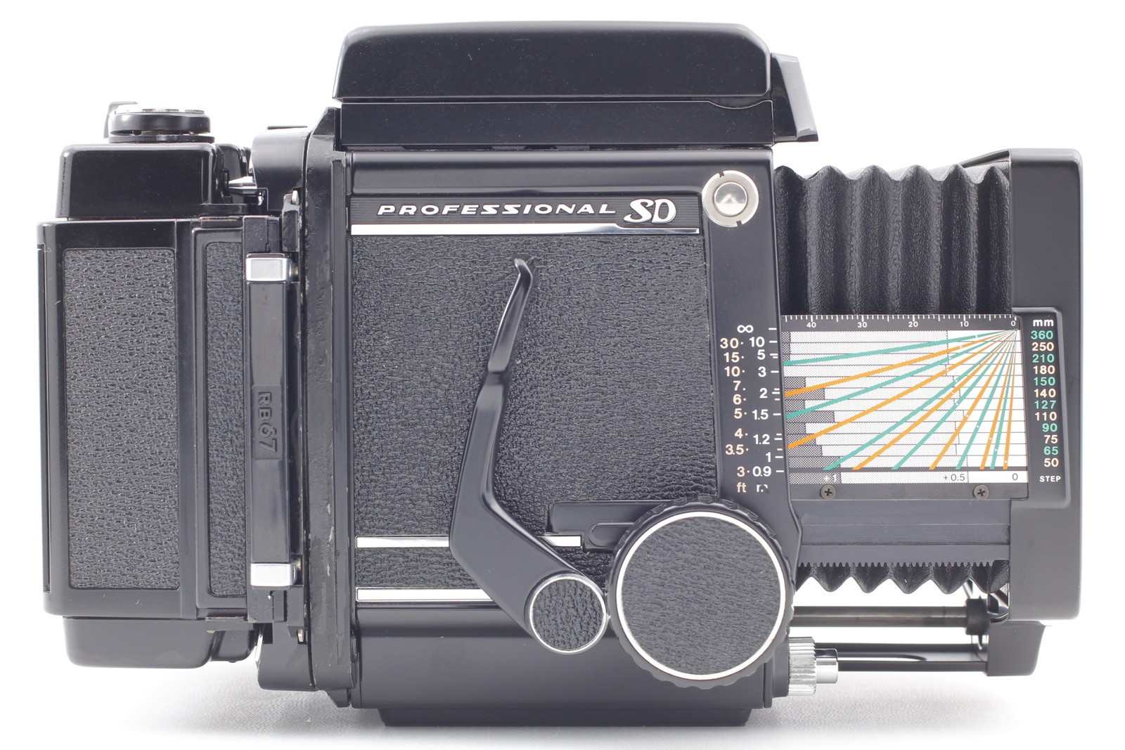 Fast neuwertig] Mamiya RB67 SD Mittelformatkamera KL 127 mm f/3,5