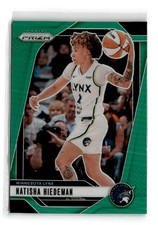Natisha Hiedeman 2024 Panini Prizm WNBA Green Prizms #18 Minnesota Lynx