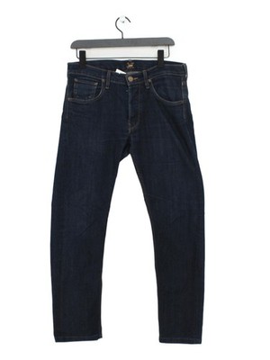 Lee Herren Jeans W 32 in; L 34 in blau Baumwolle mit Elasthan Straight