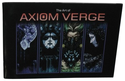 The Art of Axiom Verge Video Game Bad Land Games Promo Book