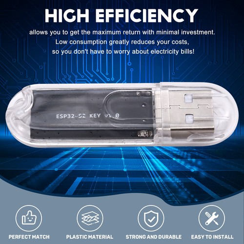 USB Miner -Miner Lottery Miner 45-50KH/S Bitcoin Miner Asic Mining per da8482 - Foto 3 di 7