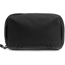 Electronics Organizer Tech Pouch - Travel Gear Bag, Weatherproof Nylon, Cable St