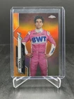 2020 Topps Chrome Formula 1 F1 Lance Stroll Portrait Orange Refractor 08/25 #14