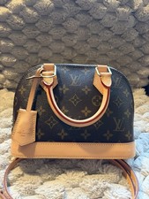 Authentic Louis Vuitton Alma BB Monogram Cros...