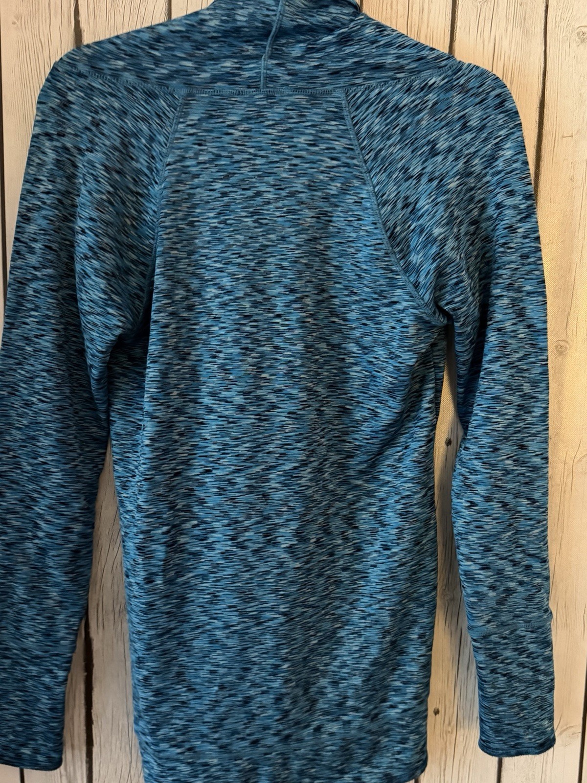 Athleta Tranquility Spaced Dye Pullover Cowl Neck… - image 5