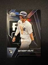 2023 Topps Chrome Black Anthony Volpe #76 Rookie RC New York Yankees Card. rookie card picture