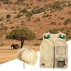 Kids Explorer Kit 2 Pcs Outdoor Exploration Kit Vest & Hat