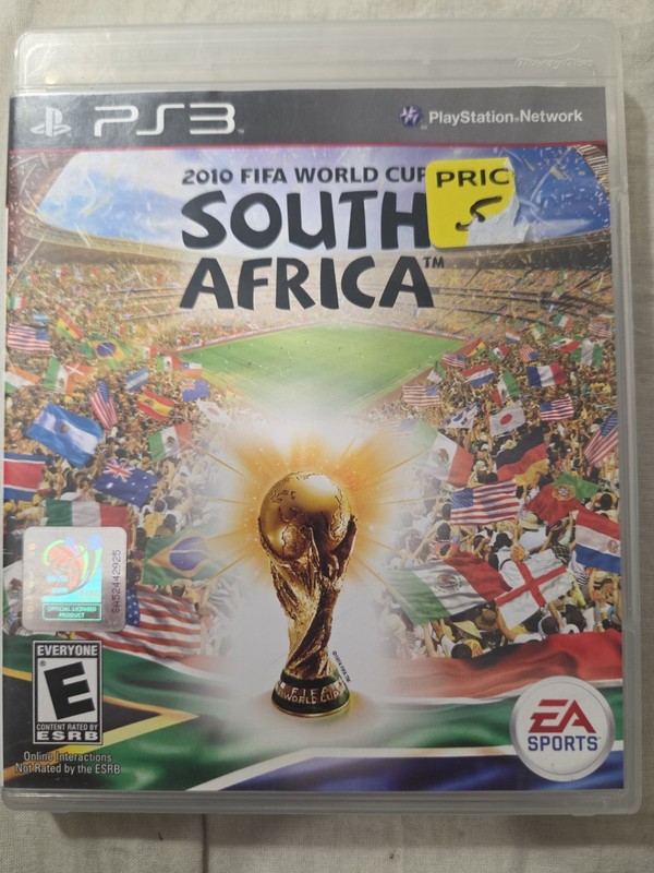 2010 FIFA World Cup South Africa PlayStation 3 - USED Game Disk, case, Manual
