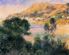 Pierre Auguste Renoir - The Estrel Mountains A1-A4 Poster Art Painting Master Fi