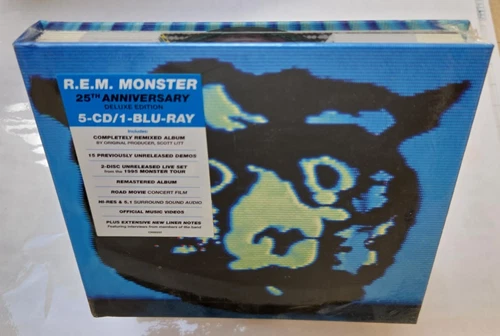 Monster (25th Anniversary Expanded Edition) by R.E.M. (5 CD+ Blu-Ray, 2019)