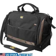 Durable Tool Bag W/ 50 Pockets Large Compartment Power Tools Accessories New