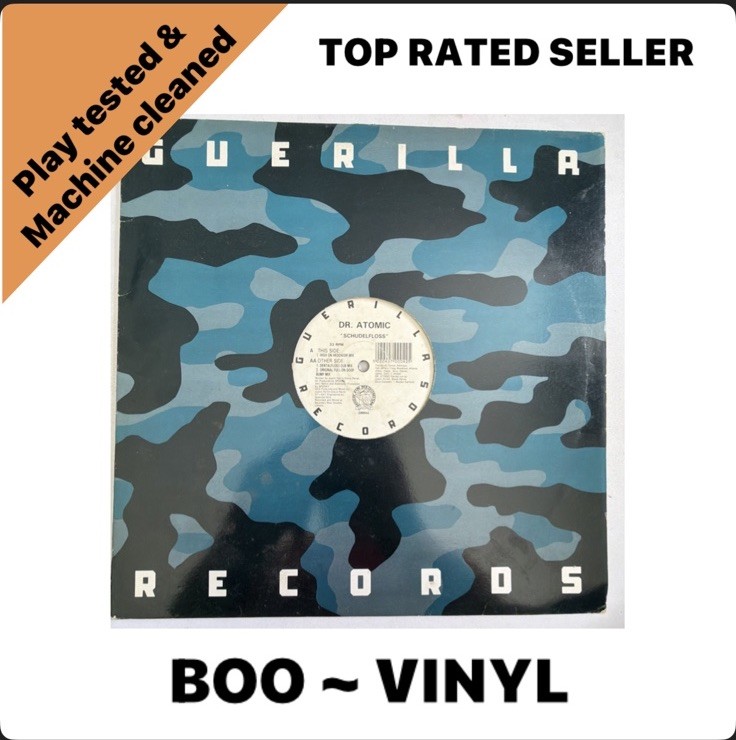 Dr Atomic – Schudelfloss 12"" Guerilla Records GRR042 Prog House VG+ / VG+