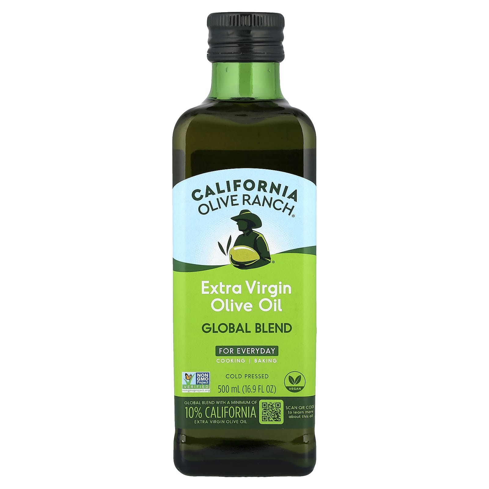 California Olive Ranch, Global Blend, Extra Virgin Olive Oil, Medium, 16.9 fl oz