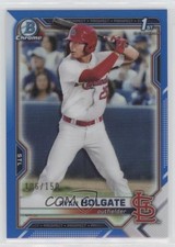 2021 Bowman Draft Chrome Blue Refractor 106/150 Ryan Holgate #BDC-148 0c7s