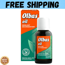Olbas Oil 30ml - Inhalant Decongestant Oil - Relief from Catarrh Colds & Bloc...