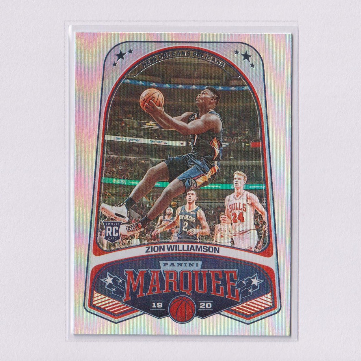 2019-20 Panini Chronicles Marquee #244 Zion Williamson RC Rookie