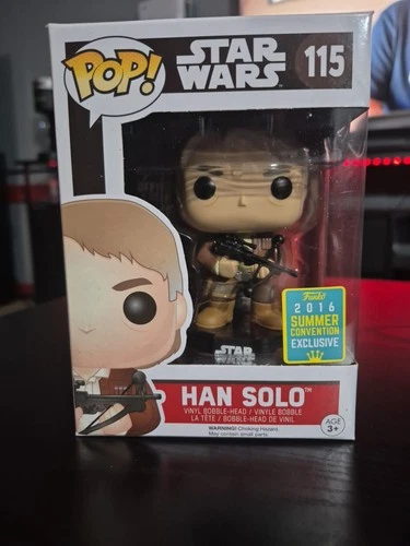 Funko Pop! Star Wars 2016 Summer Convention Exclusive Han Solo Figure #115