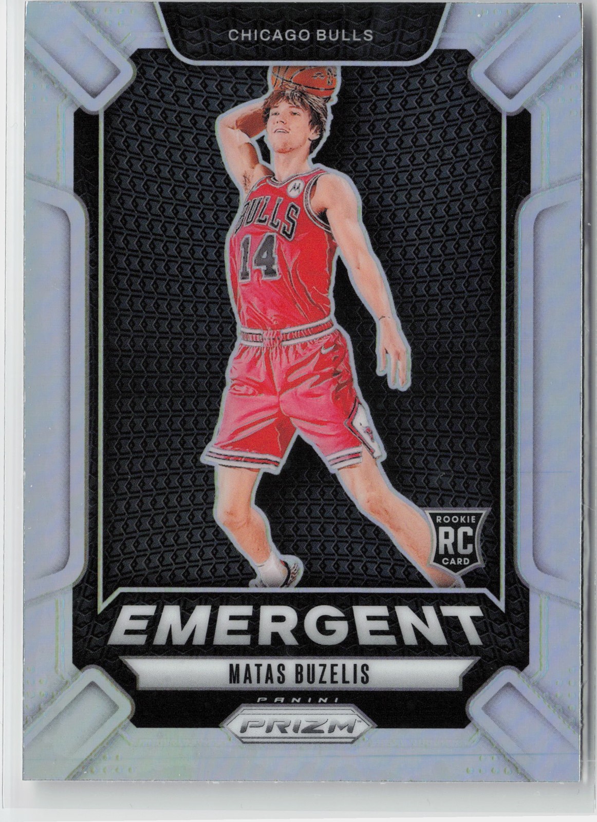 Matas Buzelis 2024-25 Panini Prizm Emergent Prizms Silver