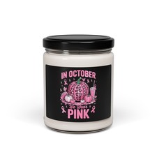 Survivor Candle 9oz Soy Pink Ribbon Gift for Her